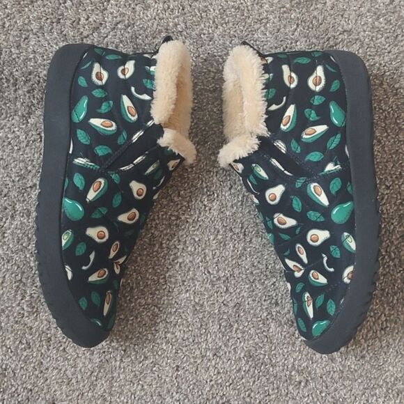 Like New Raad Shop I Love Avocado Unisex Custom Print Anti-slip Winter Sneakers - Picture 10 of 14